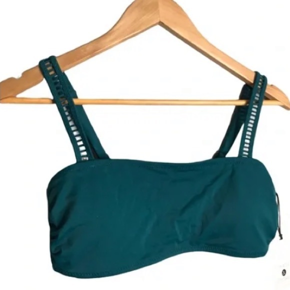 Shade & Shore | Deep teal bikini top swimwear - Picture 2 of 11